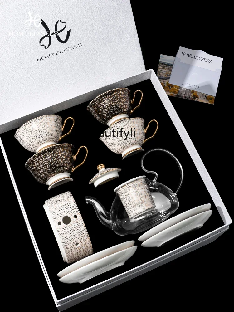 Coffee cup set, wedding gift for newlyweds, housewarming, English afternoon tea set
Coffee cup set, wedding gift for newlyweds, housewarming, English afternoon tea set