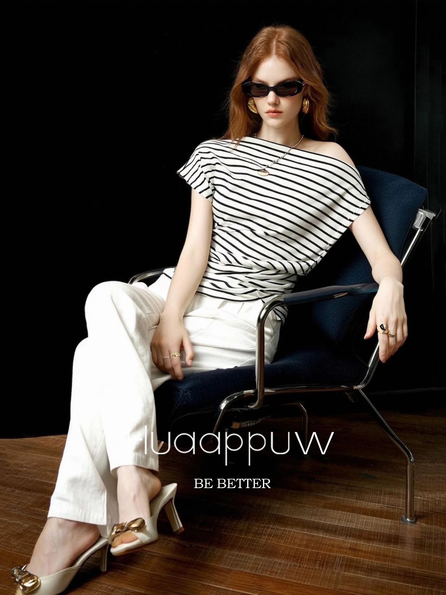 Huaappuw Women's Casual Striped Short Sleeve T-shirt Summer 2026 New Lazy Style Versatile Top French Style Standard Fit
Huaappuw Women's Casual Striped Short Sleeve T-shirt Summer 2026 New Lazy Style Versatile Top French Style Standard Fit