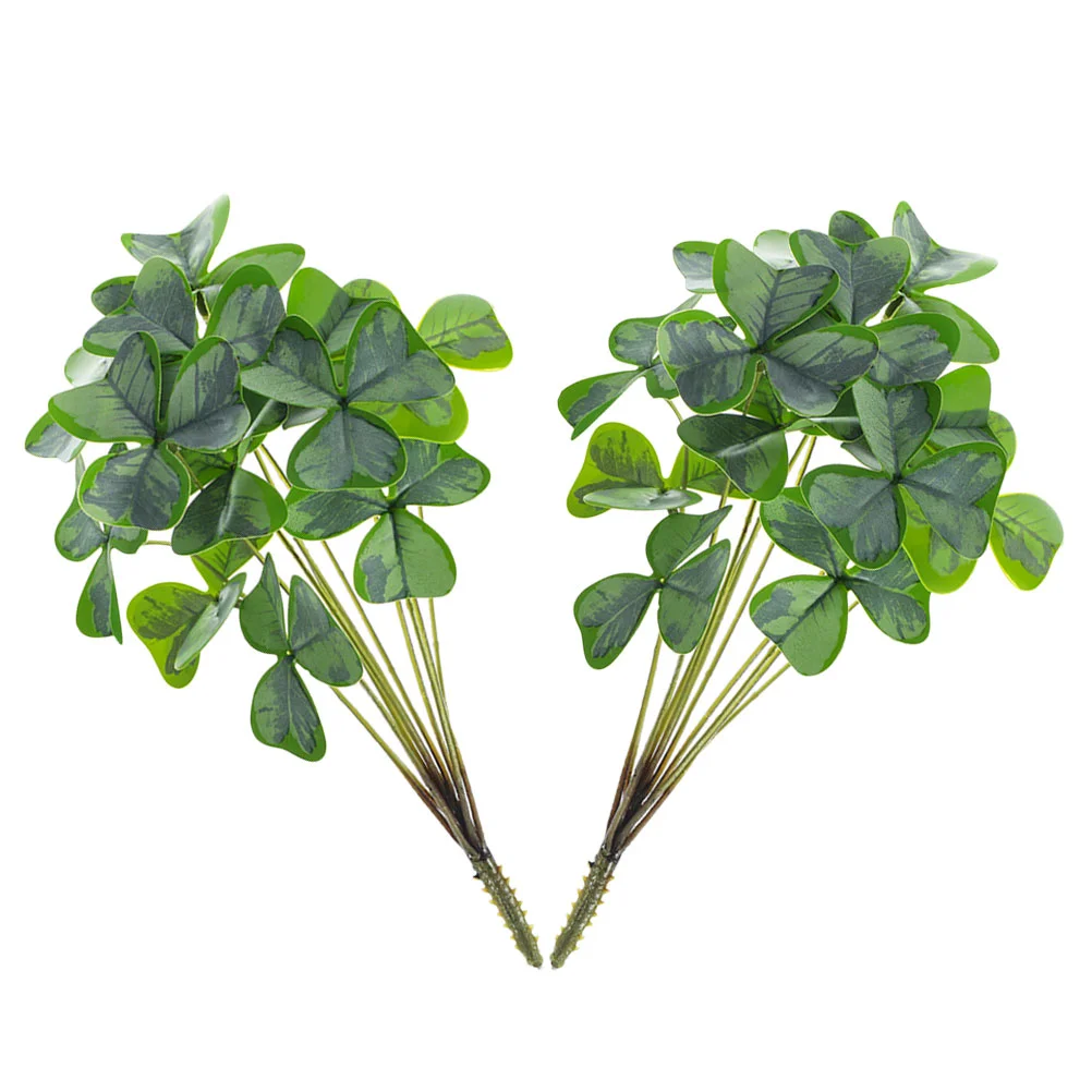 2 Bunch Artificial Flowers Decorative Pot Indoor Plants Silk Shamrock Branch 2pcs White Green Lifelike Simulation Green
2 Bunch Artificial Flowers Decorative Pot Indoor Plants Silk Shamrock Branch 2pcs White Green Lifelike Simulation Green