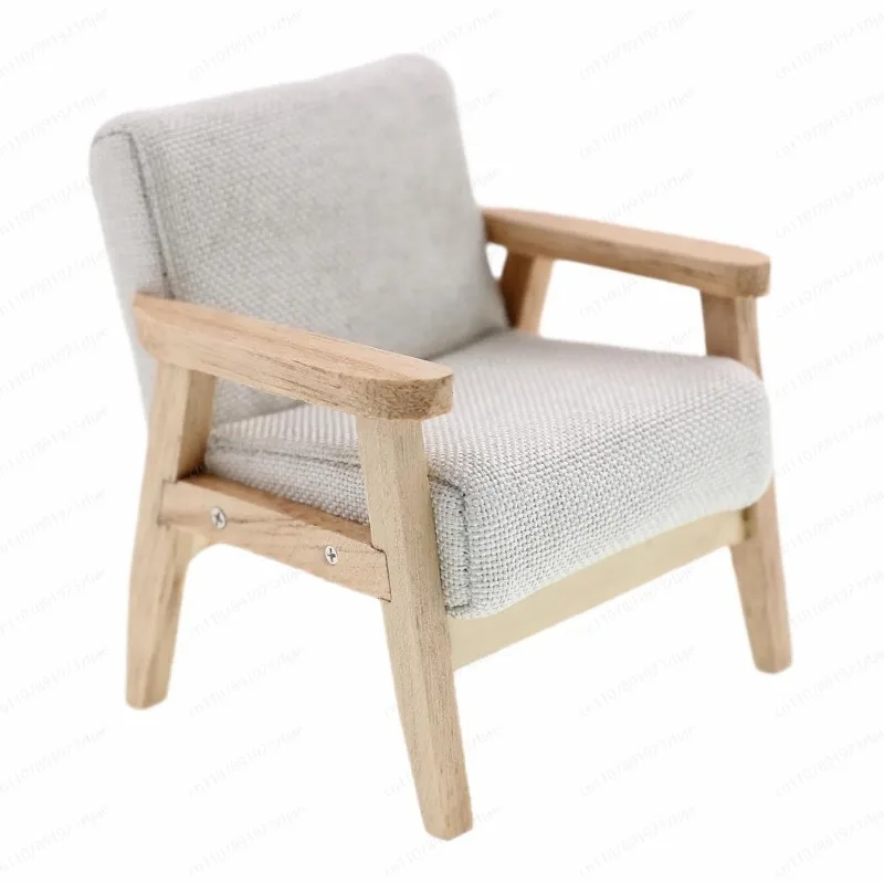 1:12 Single chair, mini ornaments, toys, single sofa, Japanese scene photography
1:12 Single chair, mini ornaments, toys, single sofa, Japanese scene photography