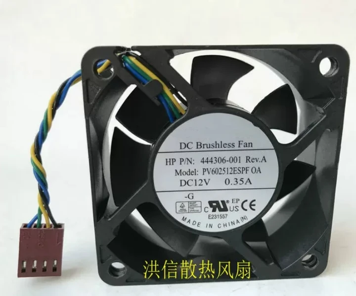 Free shipping Original PV602512ESPF OA DC12V 0.35A 6CM PWM temperature control fan
Free shipping Original PV602512ESPF OA DC12V 0.35A 6CM PWM temperature control fan
