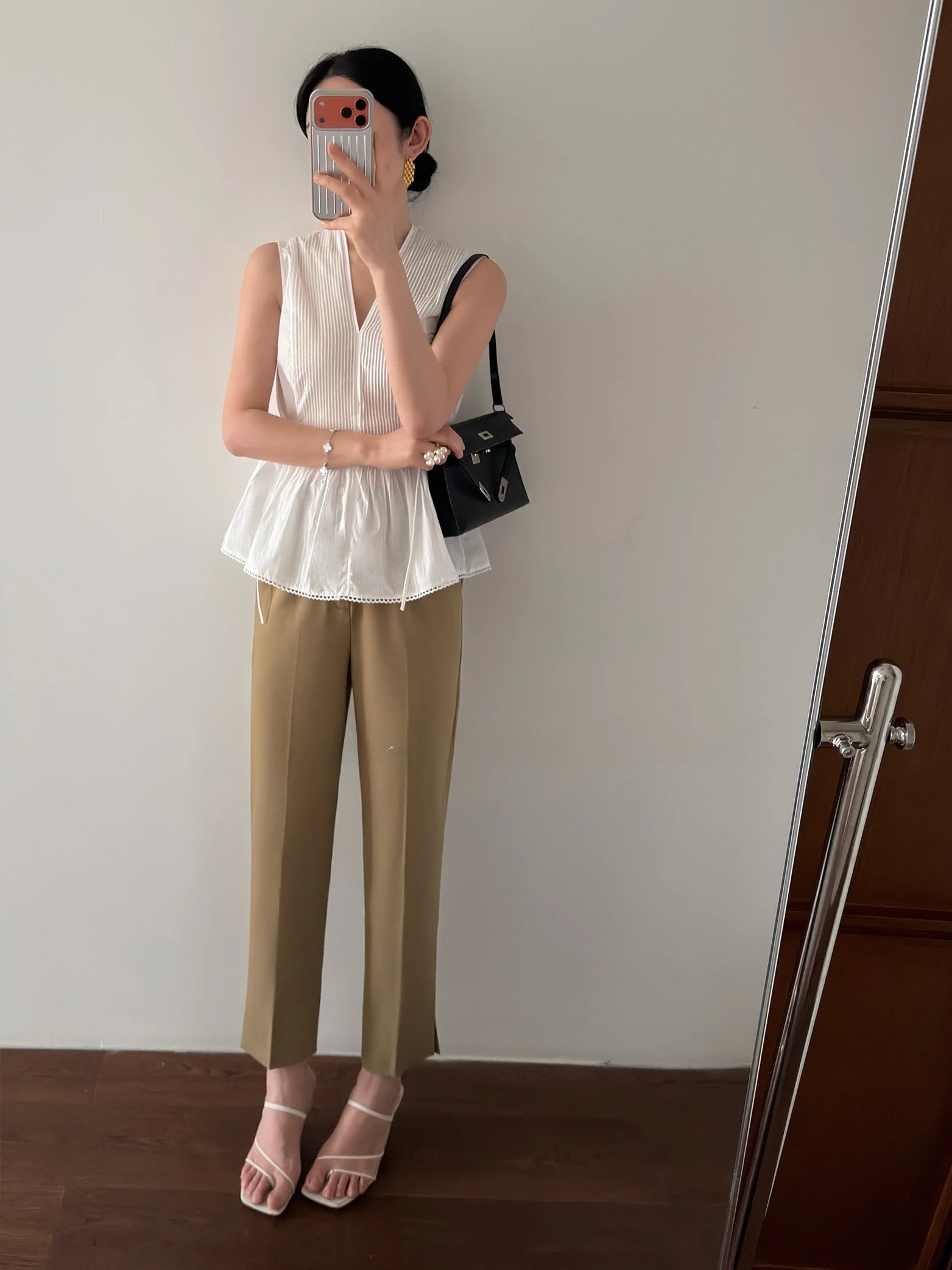 Jiaoyang Buy And Profit Slimming Spring Summer Thin Wool Lyocell Casual Pants Natural Waist Straight Leg Fit for Daily Wear
Jiaoyang Buy And Profit Slimming Spring Summer Thin Wool Lyocell Casual Pants Natural Waist Straight Leg Fit for Daily Wear