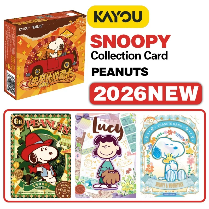 2026 NEW KAYOU Authentic New Peanuts Snoopy Series Miracle Collector's Partner Bag Card Anime Merchandise Holiday Toys Gift
2026 NEW KAYOU Authentic New Peanuts Snoopy Series Miracle Collector's Partner Bag Card Anime Merchandise Holiday Toys Gift