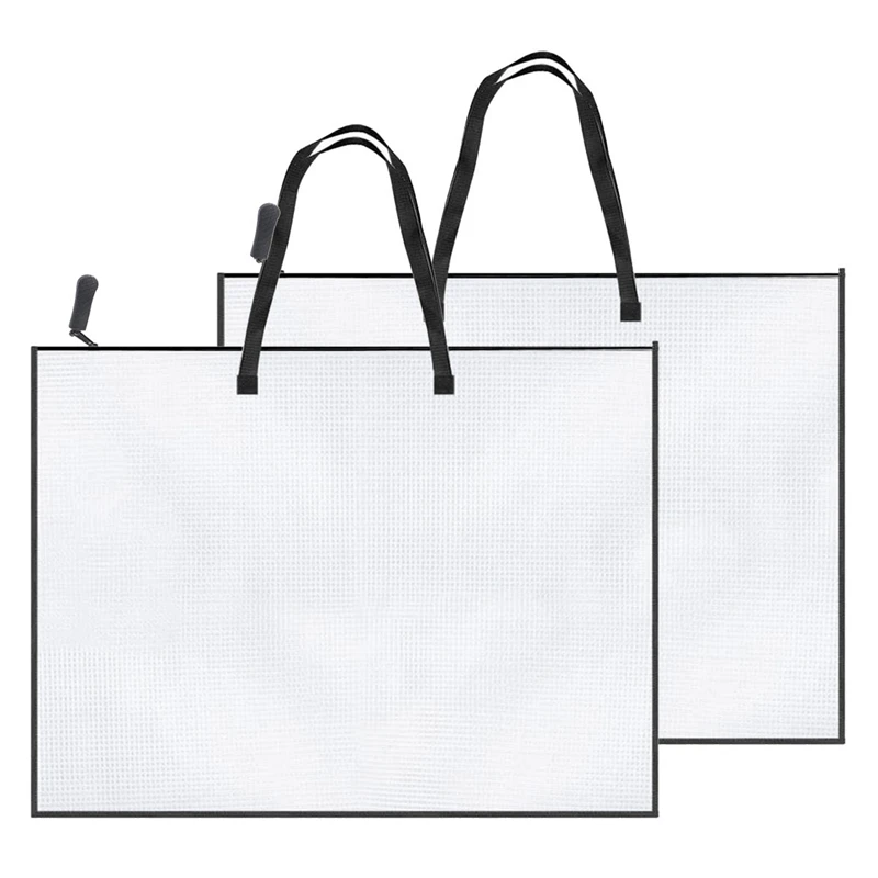 2 Pack 19X25 Inches Art Portfolio Case, Portfolio Folder For Artwork, Posters Storage Bag With Zipper And Handle Folder Durable
2 Pack 19X25 Inches Art Portfolio Case, Portfolio Folder For Artwork, Posters Storage Bag With Zipper And Handle Folder Durable