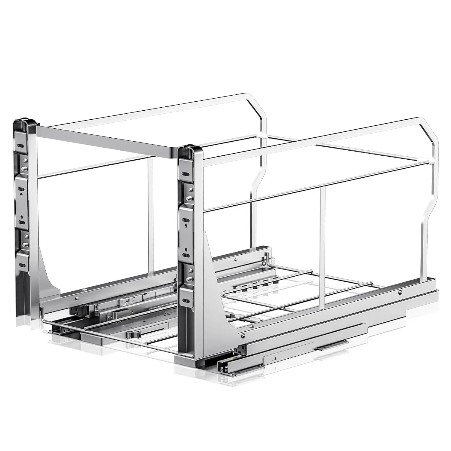 Выдвижной мусорный бак под раковину с механизмом Push-Open, усиленный, для кухни и прачечной, требуется шкаф 15 дюймов (Ш) x 18 дюймов (Г)
Выдвижной мусорный бак под раковину с механизмом Push-Open, усиленный, для кухни и прачечной, требуется шкаф 15 дюймов (Ш) x 18 дюймов (Г)