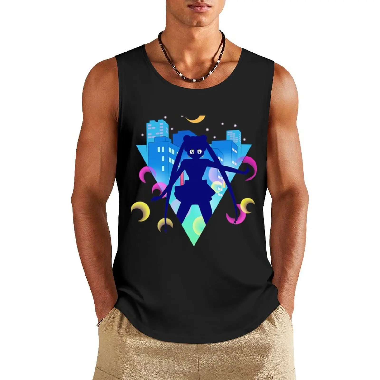 Prism Power T-Shirt Tank Top Men's tops gym clothes men Man clothes for gym
Prism Power T-Shirt Tank Top Men's tops gym clothes men Man clothes for gym