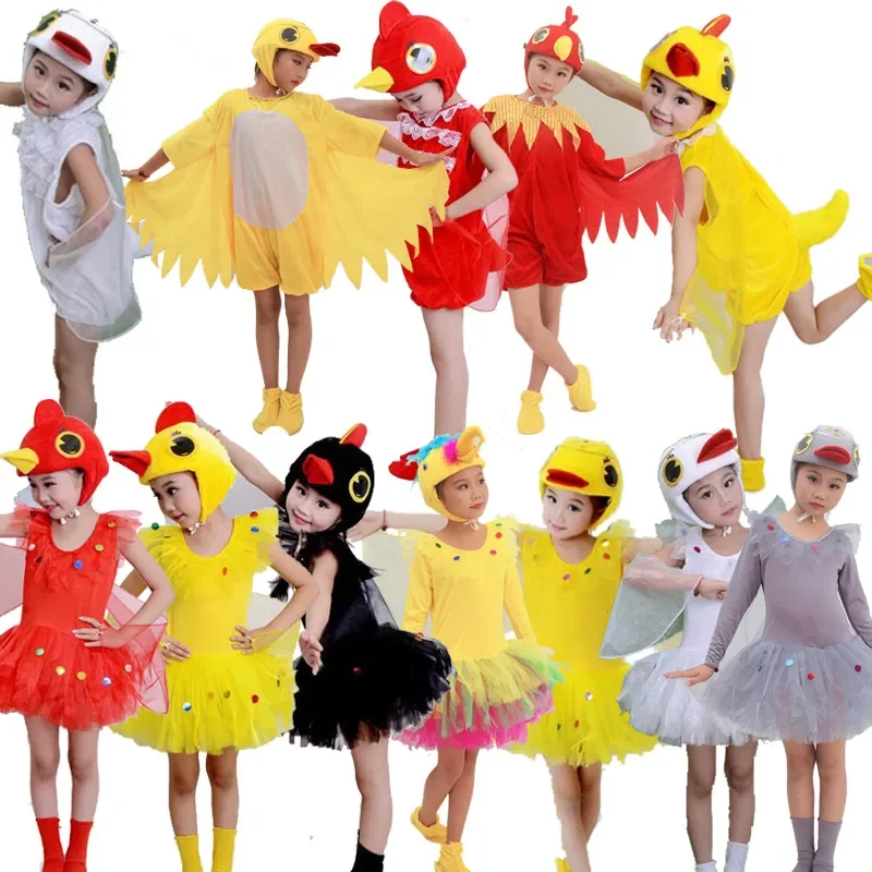 Unisex Bird Chick Duck Parrot Animal Costume For Kids Children Dance Clothing Stage Performance Clothes Funny Party Cosplay
Unisex Bird Chick Duck Parrot Animal Costume For Kids Children Dance Clothing Stage Performance Clothes Funny Party Cosplay