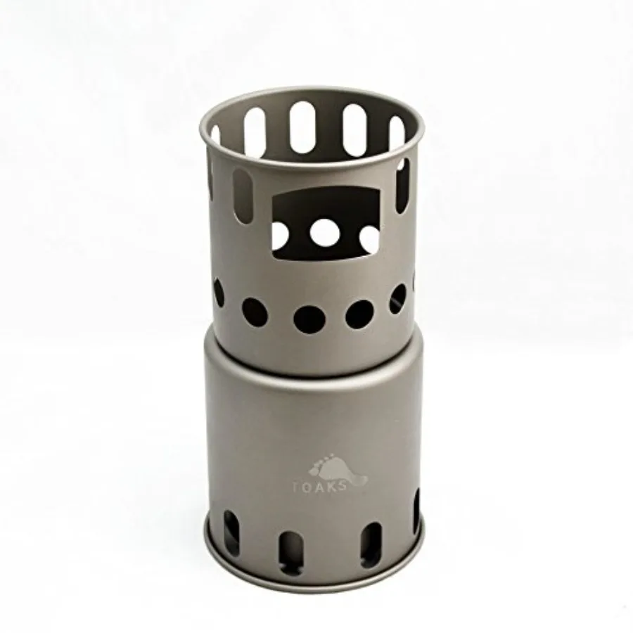 Titanium Large Collapsible Wood Burning Stove Ultralight Compact and Durable for Backpacking Camping and Survival
Titanium Large Collapsible Wood Burning Stove Ultralight Compact and Durable for Backpacking Camping and Survival