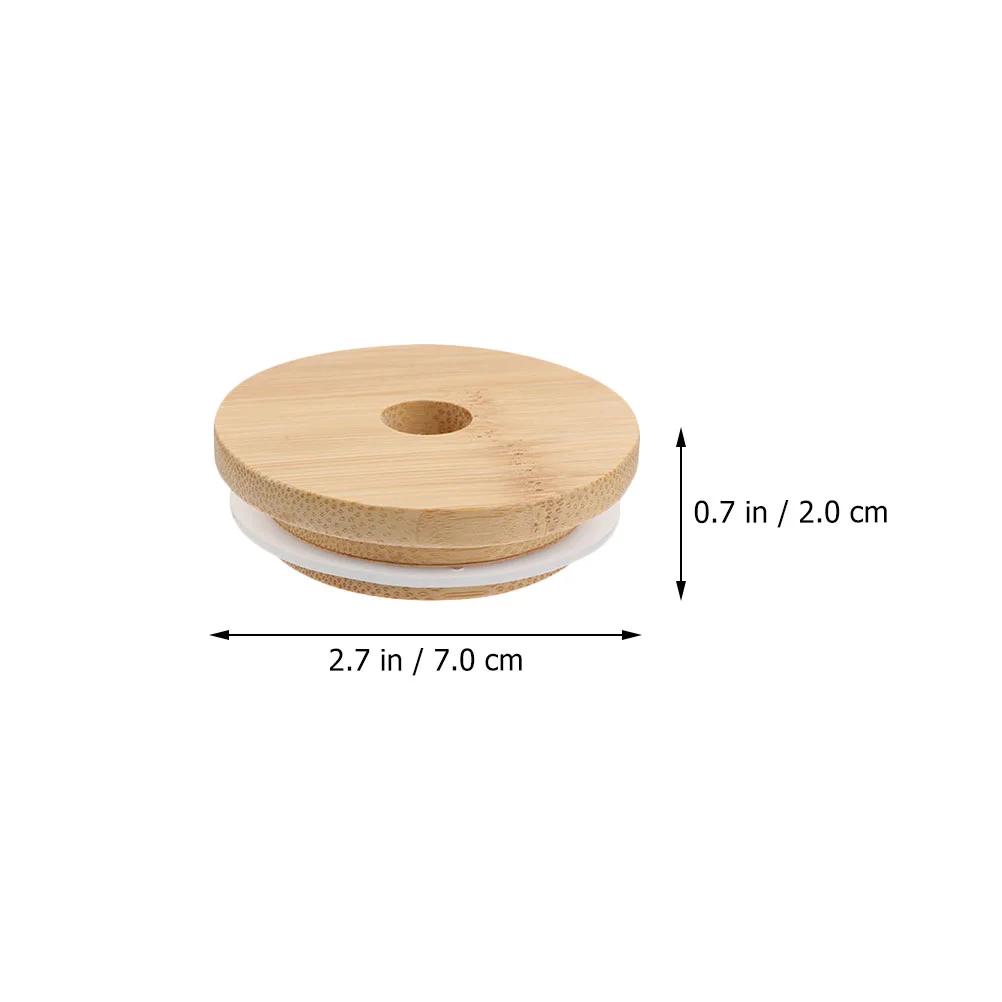 4 Pcs Glass Bottle Mason Jar Bamboo Lid Wide Mouth Jars 7X7CM Replacement Simple Lids
4 Pcs Glass Bottle Mason Jar Bamboo Lid Wide Mouth Jars 7X7CM Replacement Simple Lids