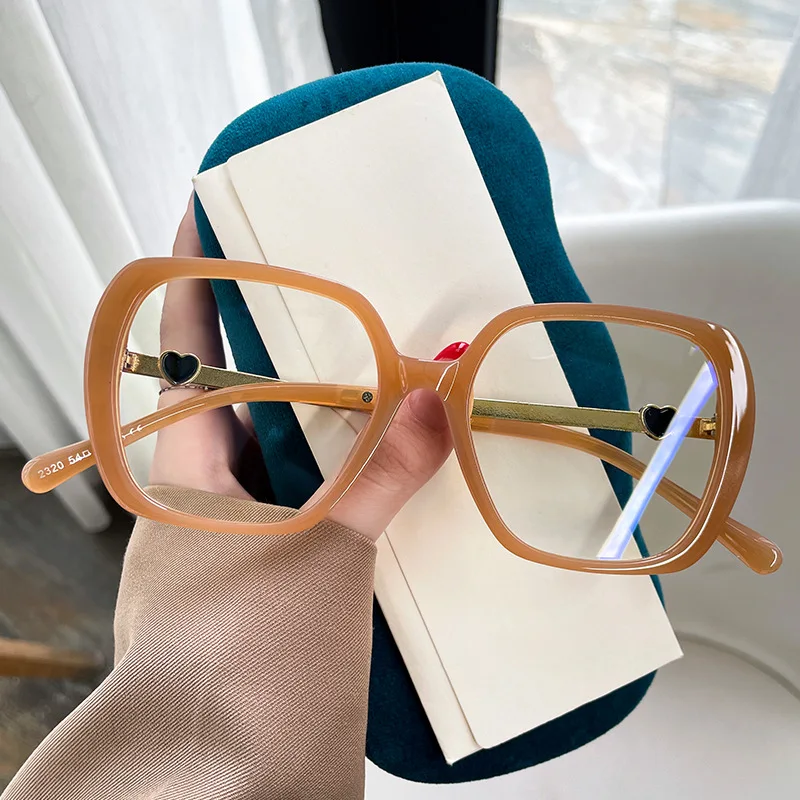 ALIICA New Fashion Big Size Woman Eyeglasses Ultra light TR90 White Eyewear Square Full Frame Optical Prescription Frames
ALIICA New Fashion Big Size Woman Eyeglasses Ultra light TR90 White Eyewear Square Full Frame Optical Prescription Frames
