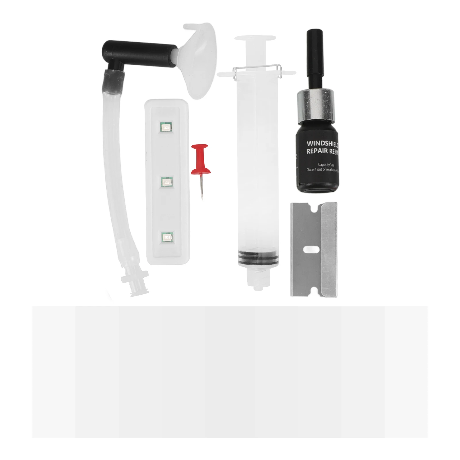 Glass Repair Kit Cracked Windshield Liquid No Trace Glue Plastic Car DIY Home Vehicle Glass Sealant Long Solution
Glass Repair Kit Cracked Windshield Liquid No Trace Glue Plastic Car DIY Home Vehicle Glass Sealant Long Solution