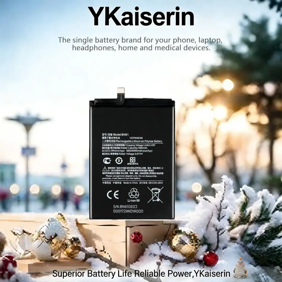 Аккумулятор для мобильного телефона, надежная мощность 6000 мАч BN61 для Xiaomi Pocophone X3 Poco
Аккумулятор для мобильного телефона, надежная мощность 6000 мАч BN61 для Xiaomi Pocophone X3 Poco