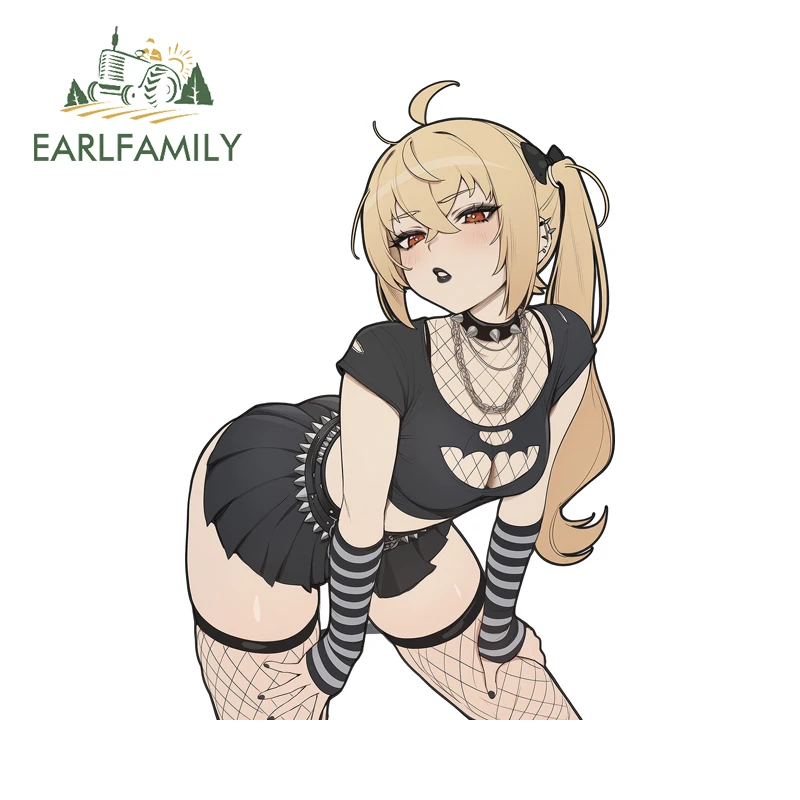 EARLFAMILY Cool Sexy Goth Graffiti Girl Car Stickers Unique Graphics Design Rear Windshield Decals Sunscreen Vinyl Car Styling
EARLFAMILY Cool Sexy Goth Graffiti Girl Car Stickers Unique Graphics Design Rear Windshield Decals Sunscreen Vinyl Car Styling