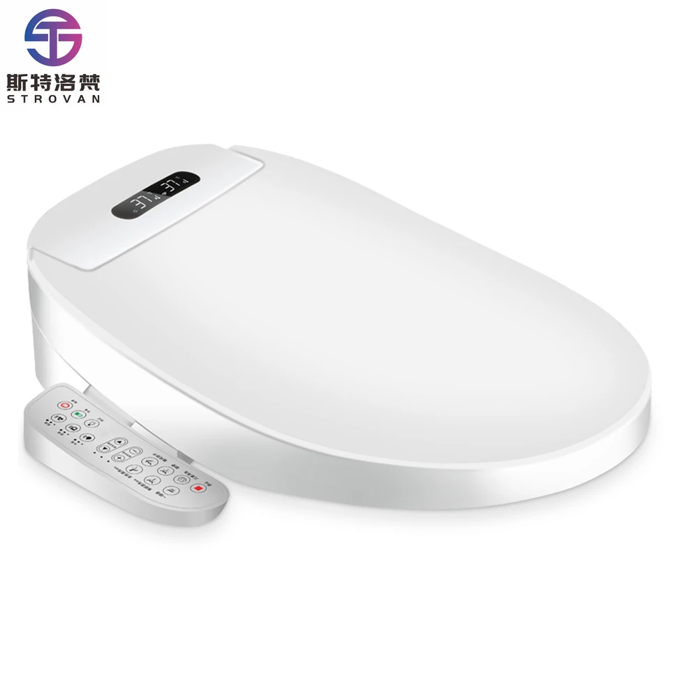 ZXHK 2024 New Arrival Heated Bidet Toilet Seat Dryer Automatic IPX4 Waterproof Smart Bathroom Cover Plastic Material Toilet Seat
ZXHK 2024 New Arrival Heated Bidet Toilet Seat Dryer Automatic IPX4 Waterproof Smart Bathroom Cover Plastic Material Toilet Seat