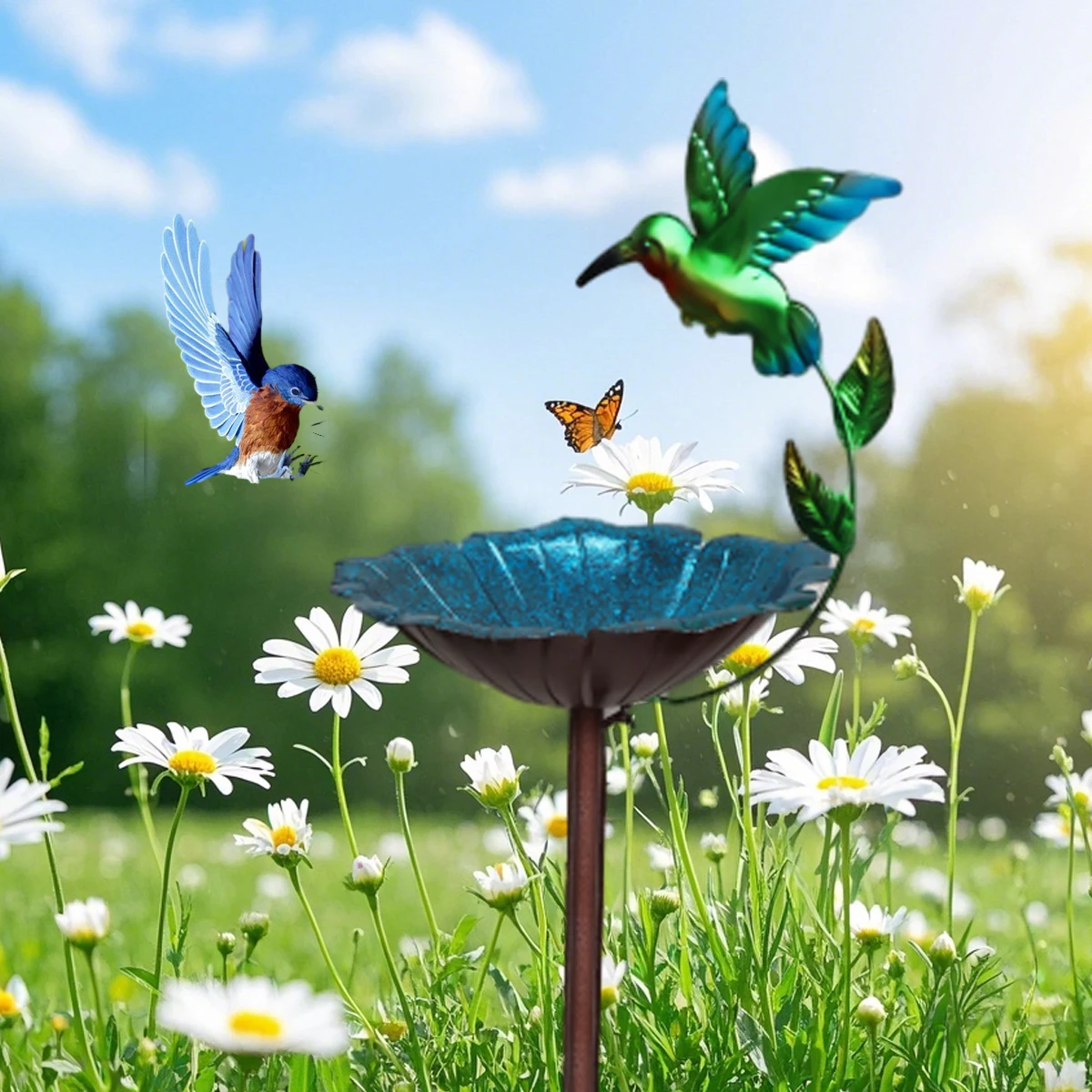 1 ванна для птиц колибри, разработанная с рельефными цветами колибри, изготовлена из высококачественной литой меди, обработанная антикварной отделкой ручной работы, чтобы предотвратить ржавчину и повысить долговечность; Создает естественную функцию воды д
1 ванна для птиц колибри, разработанная с рельефными цветами колибри, изготовлена из высококачественной литой меди, обработанная антикварной отделкой ручной работы, чтобы предотвратить ржавчину и повысить долговечность; Создает естественную функцию воды д