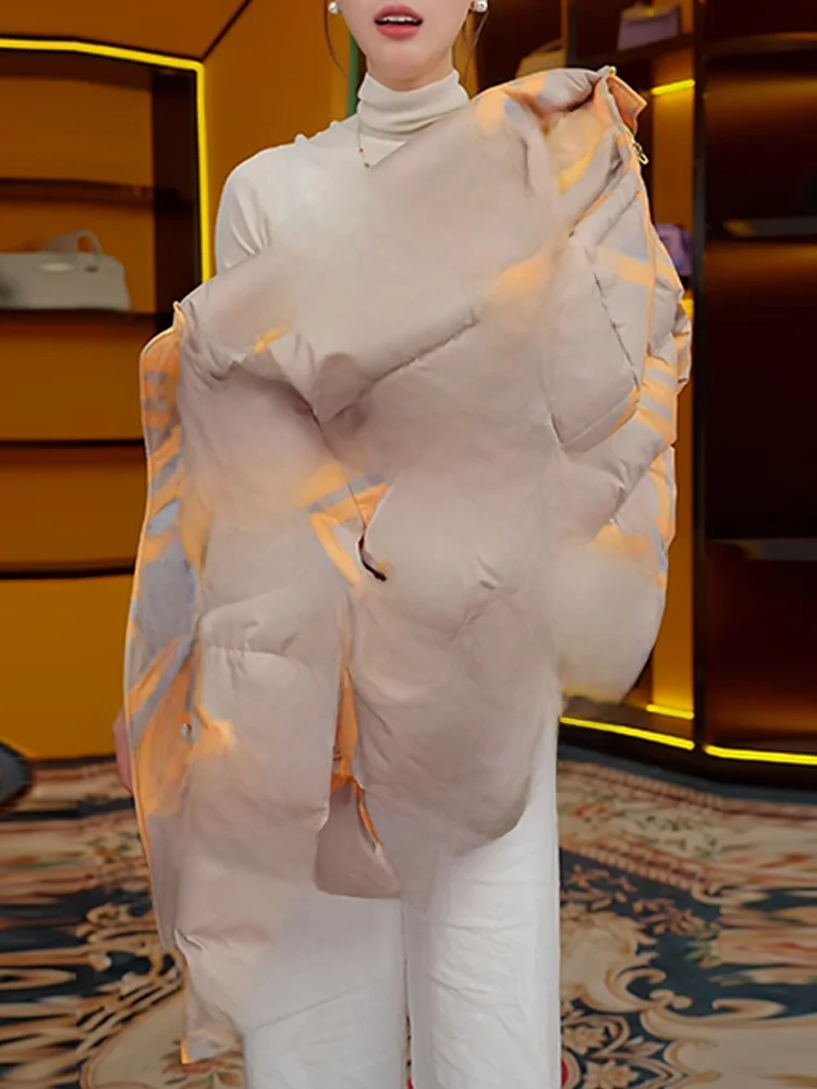 Утепленная хлопковая куртка-пуховик для женщин, короткая, теплая, зимняя, с наполнителем, в корейском стиле, свободного кроя
Утепленная хлопковая куртка-пуховик для женщин, короткая, теплая, зимняя, с наполнителем, в корейском стиле, свободного кроя