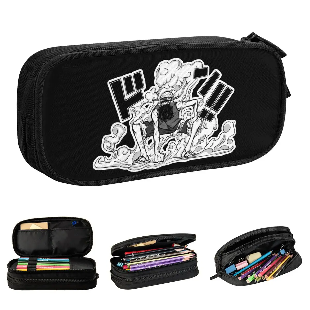 Чехлы для карандашей Fun Luffy Gear 2nd в японском стиле аниме, Пеналы, держатель для ручек, Детские аксессуары большой емкости
Чехлы для карандашей Fun Luffy Gear 2nd в японском стиле аниме, Пеналы, держатель для ручек, Детские аксессуары большой емкости