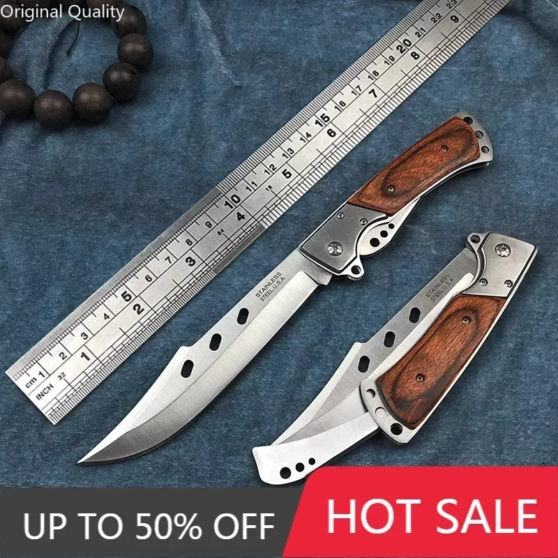 Steel Folding Knife For Men High Hardness Outdoor Survival Self Defense Portable Military Tactical PocketKnife For Hunting
Steel Folding Knife For Men High Hardness Outdoor Survival Self Defense Portable Military Tactical PocketKnife For Hunting