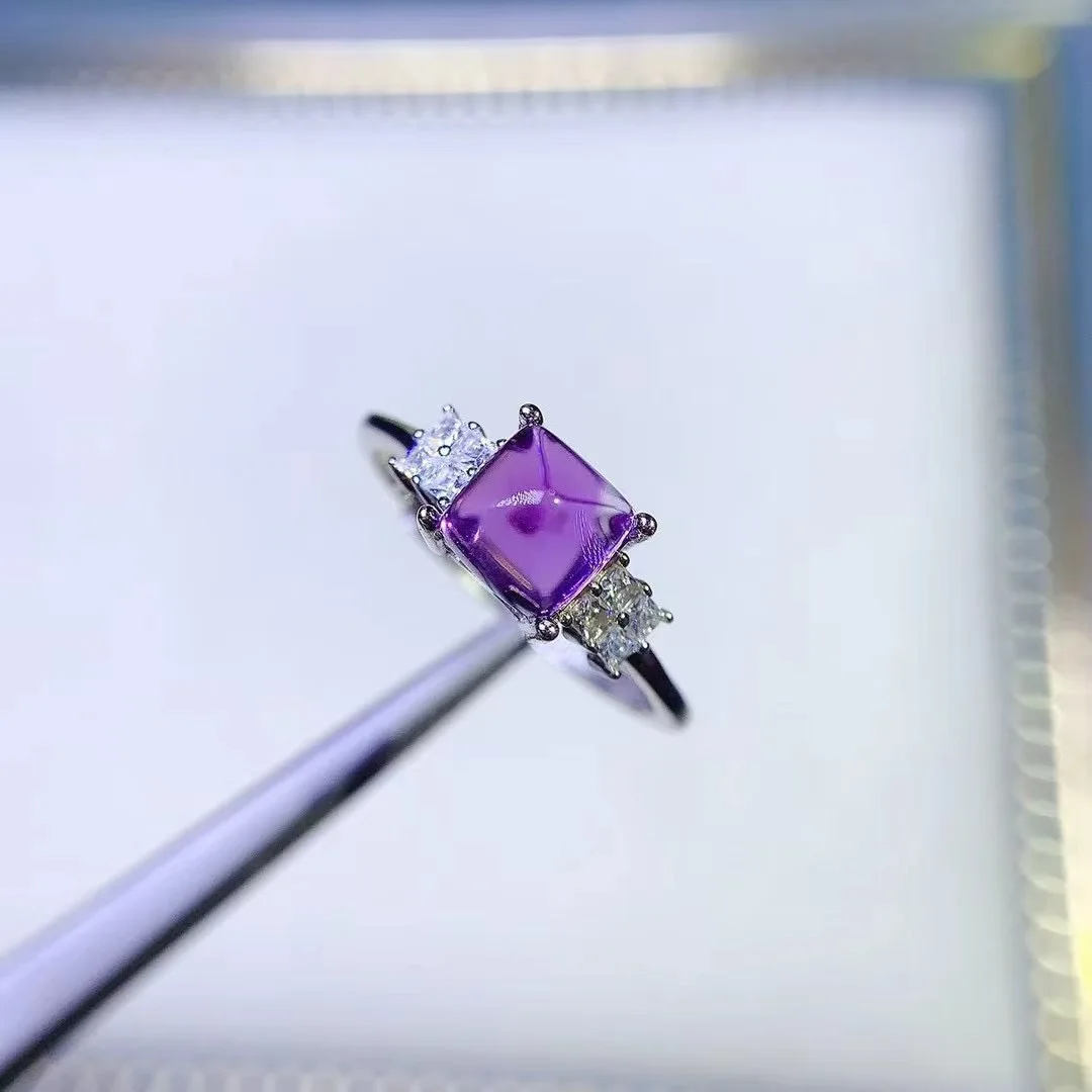 KJJEAXCMY High End Women's Ring Natural Amethyst S925 Silver with Electroplating Boasting High Clarity Full Brilliance Gift
KJJEAXCMY High End Women's Ring Natural Amethyst S925 Silver with Electroplating Boasting High Clarity Full Brilliance Gift