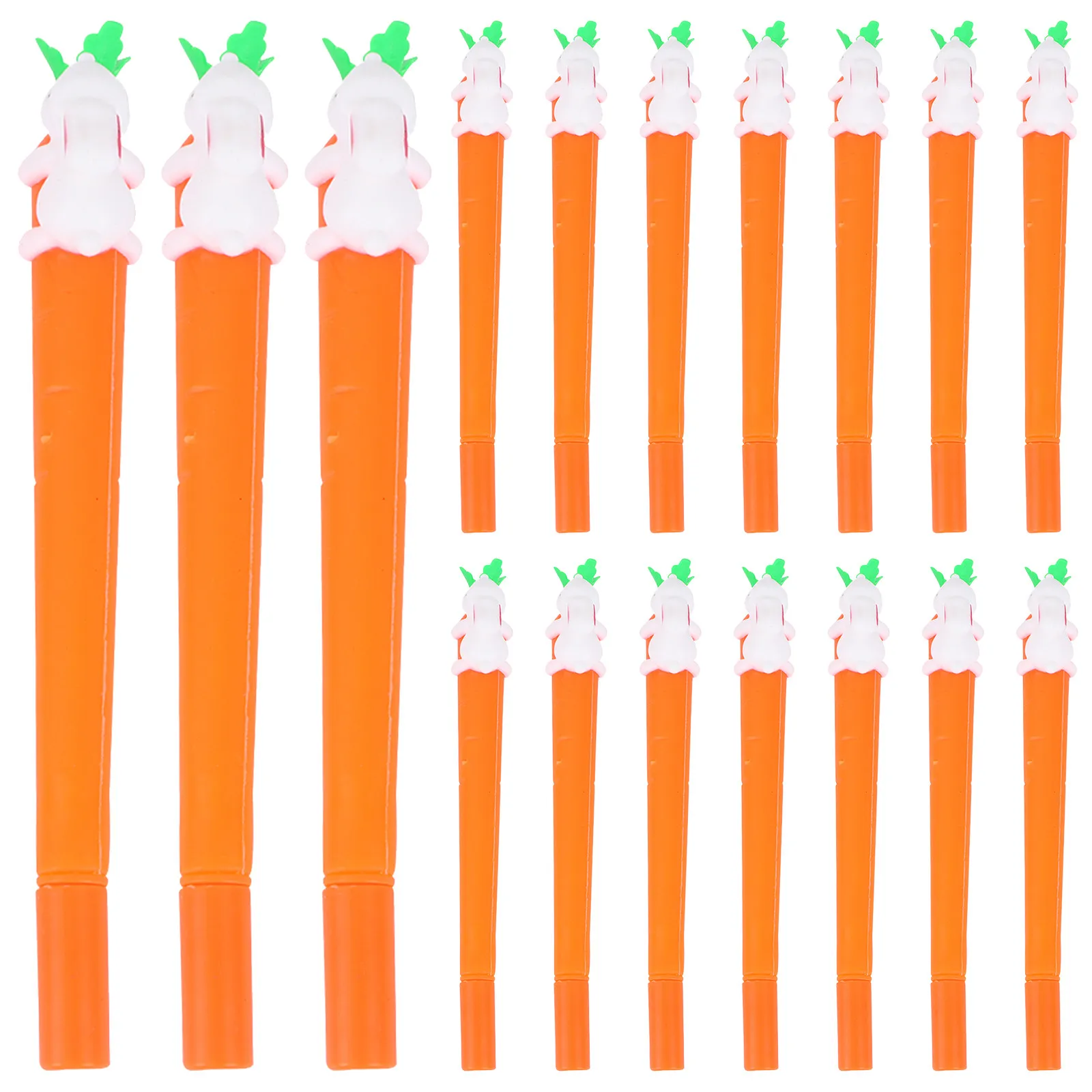 20 шт. креативных гелевых ручек в форме кролика, 0,5 мм, черные чернила, милые гелевые ручки в форме моркови для школы, офиса, заметок, незаменимые вещи для класса
20 шт. креативных гелевых ручек в форме кролика, 0,5 мм, черные чернила, милые гелевые ручки в форме моркови для школы, офиса, заметок, незаменимые вещи для класса