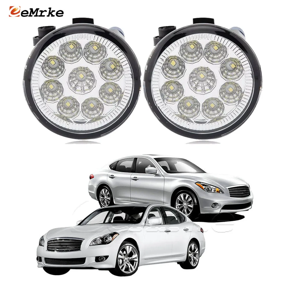 Upgrade Led Fog Lights PTF for Infiniti M30 M37 M56 M35h Q70 Proudia Fuga 2010-2014 Car DRL Headlights Daytime Running Lamp 
Upgrade Led Fog Lights PTF for Infiniti M30 M37 M56 M35h Q70 Proudia Fuga 2010-2014 Car DRL Headlights Daytime Running Lamp