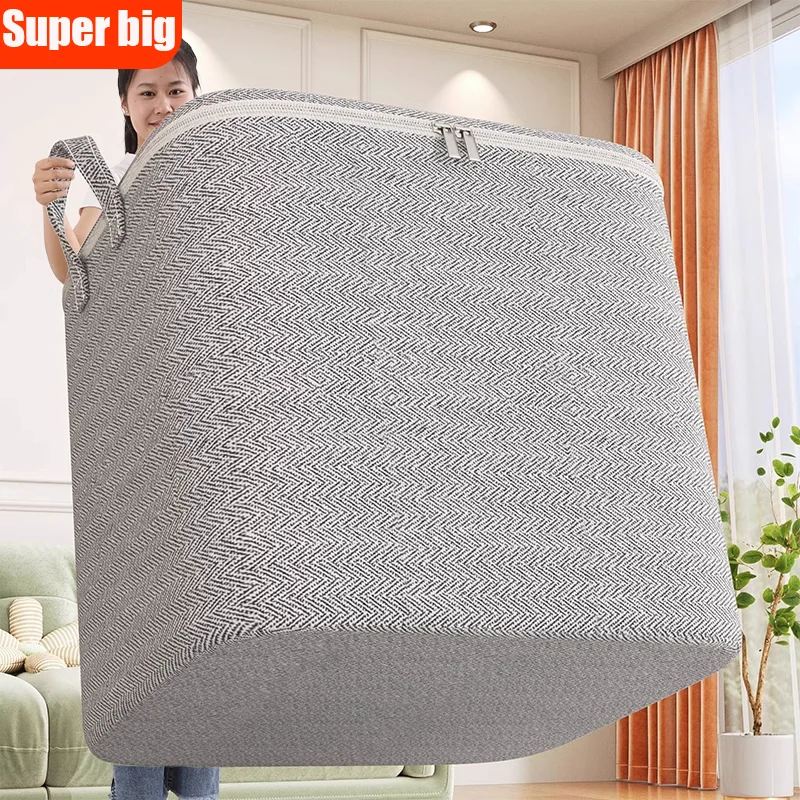 Clothes Quilt Storage Bags Organizer Large-Capacity Foldable Wardrobe Dustproof Clothes Storage Sorting Bag Household Moving Bag
Clothes Quilt Storage Bags Organizer Large-Capacity Foldable Wardrobe Dustproof Clothes Storage Sorting Bag Household Moving Bag