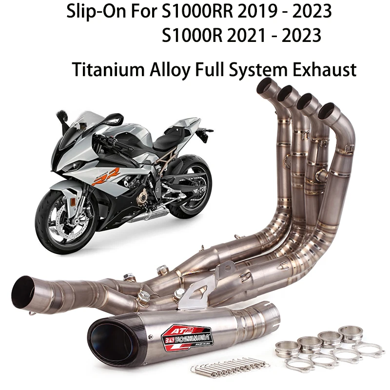 For S1000RR S1000 RR S1000R 2019-2024 Years Motorcycle Exhaust Front Pipe Motocross Slip on Titanium Alloy Full Systems 60mm
For S1000RR S1000 RR S1000R 2019-2024 Years Motorcycle Exhaust Front Pipe Motocross Slip on Titanium Alloy Full Systems 60mm
