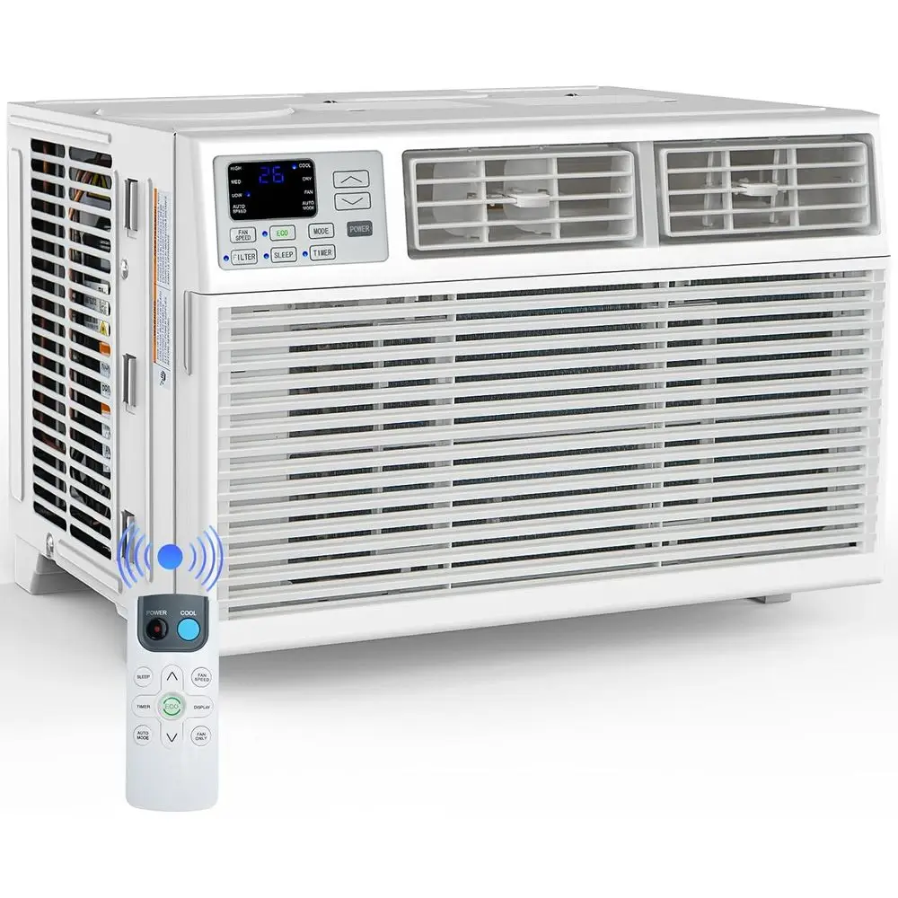 Window Air Conditioner, 12000 Window AC Unit, Cooling Room 550sq.t, ast Cooling, 24H Timer,uiier Mo, Energy Saving, Remote Contr
Window Air Conditioner, 12000 Window AC Unit, Cooling Room 550sq.t, ast Cooling, 24H Timer,uiier Mo, Energy Saving, Remote Contr