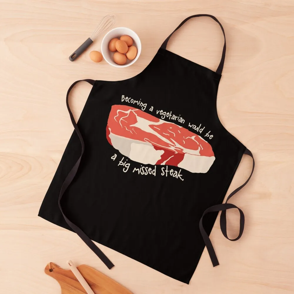 Funny Steak, Vegetarian Pun Apron Kitchens For Men carpenter Waterproof women Apron
Funny Steak, Vegetarian Pun Apron Kitchens For Men carpenter Waterproof women Apron