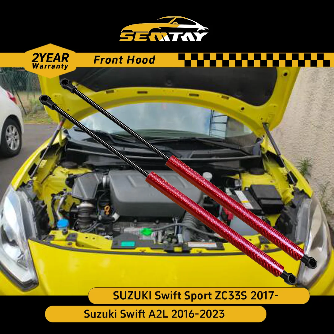 SEMTAY Hood Struts Bonnet Lift Assist Spring Shocks Supports for SUZUKI Swift Sport ZC33S 2017/ Swift A2L 2016-2023 Auto Part
SEMTAY Hood Struts Bonnet Lift Assist Spring Shocks Supports for SUZUKI Swift Sport ZC33S 2017/ Swift A2L 2016-2023 Auto Part