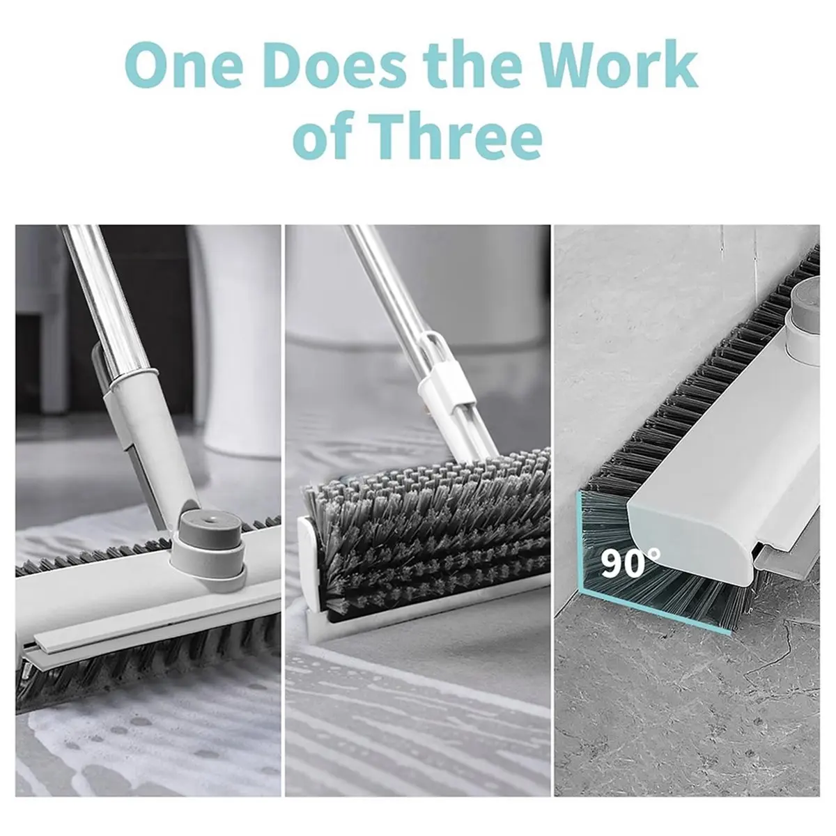 NOCM Floor Scrub Brush with Long Handle, Scrape and Heavy-Duty Stiff Bristle Scrubber Brush for Cleaning Shower
NOCM Floor Scrub Brush with Long Handle, Scrape and Heavy-Duty Stiff Bristle Scrubber Brush for Cleaning Shower