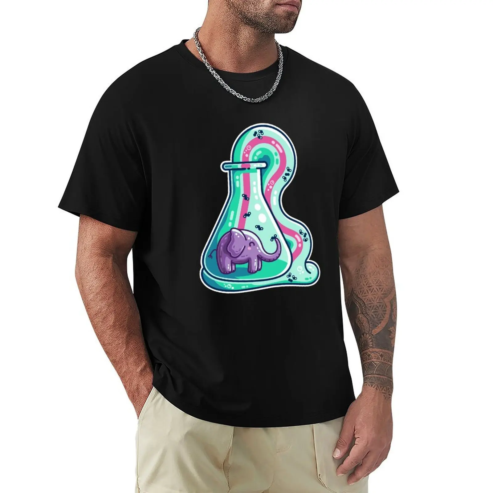 Elephant Toothpaste Chemistry Experiment T-Shirt Work Comfort T-Shirt for Men
Elephant Toothpaste Chemistry Experiment T-Shirt Work Comfort T-Shirt for Men