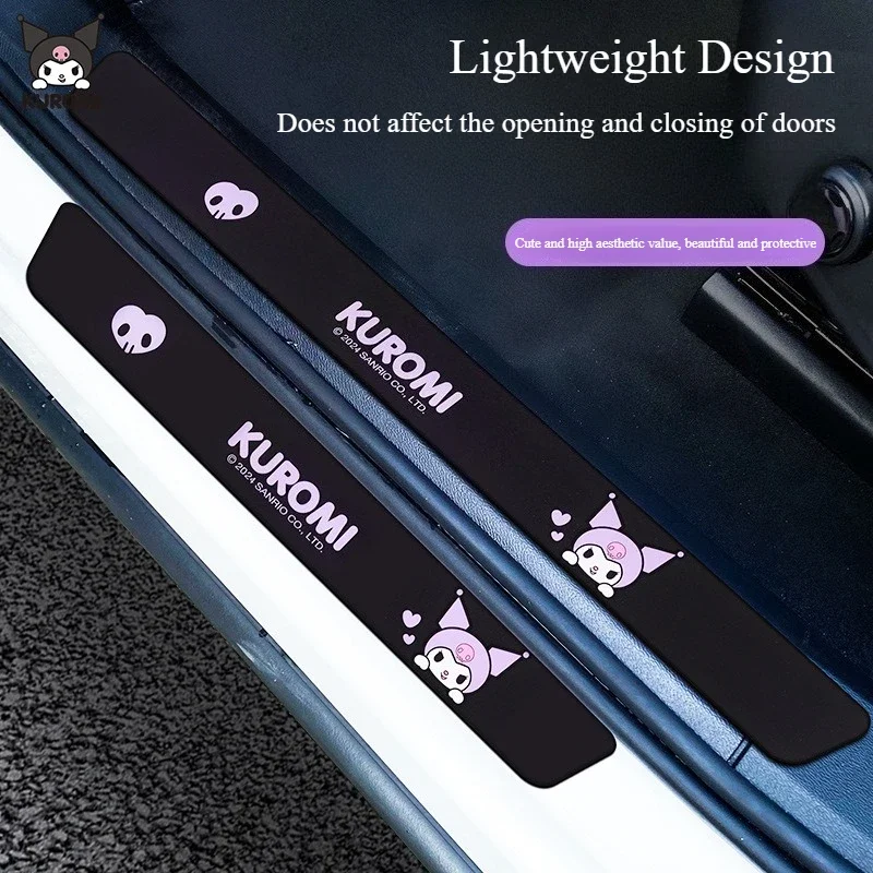 Kawayi Sanrio Kuromi порог автомобиля противоударная полоса универсальная устойчивая к царапинам защита милое украшение интерьера подарок 
Kawayi Sanrio Kuromi порог автомобиля противоударная полоса универсальная устойчивая к царапинам защита милое украшение интерьера подарок