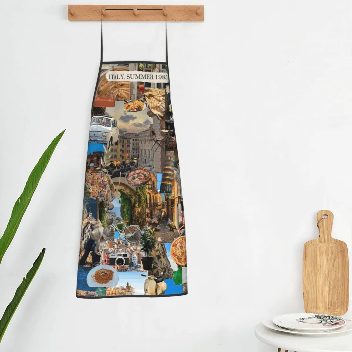 A Unisex Italian Themed Featuring Italian Symbols Apron Chef Cooking Baking Tablier Bib Kitchen Cleaning Pinafore for Women Men
A Unisex Italian Themed Featuring Italian Symbols Apron Chef Cooking Baking Tablier Bib Kitchen Cleaning Pinafore for Women Men