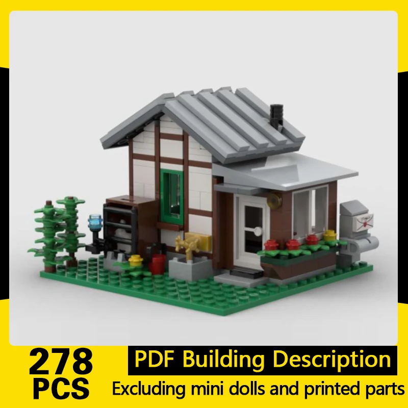 Street View Model MOC Building Bricks Railway Barrier Station House Modular Technology Gifts Holiday Assemble Children Toys Suit
Street View Model MOC Building Bricks Railway Barrier Station House Modular Technology Gifts Holiday Assemble Children Toys Suit