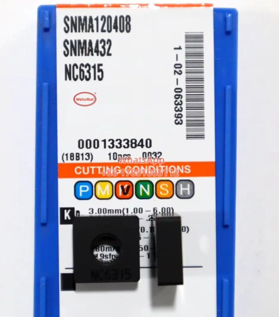 KORLOY WNMA080408 CNMA120408 SNMA120408 NC6315 Carbide Insert WNMA CNMA SNMA Inserts
KORLOY WNMA080408 CNMA120408 SNMA120408 NC6315 Carbide Insert WNMA CNMA SNMA Inserts