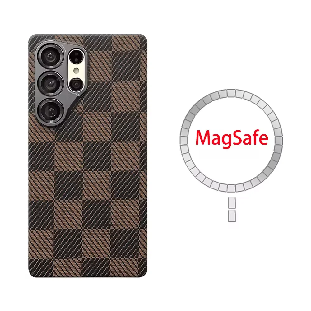 Smhdmy для Samsung Galaxy S25 S24 ультра настоящее углеродное волокно арамидный противовзрывной защитный чехол для мобильного телефона MagSafe
Smhdmy для Samsung Galaxy S25 S24 ультра настоящее углеродное волокно арамидный противовзрывной защитный чехол для мобильного телефона MagSafe