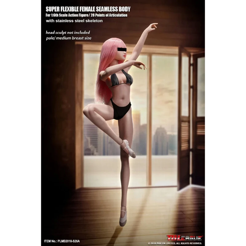 Новый TBLeague S24A S25B S26A S27B 1/6 супер-гибкие женские бесшовные фигурки тела кукла средней груди для фигурки DIY
Новый TBLeague S24A S25B S26A S27B 1/6 супер-гибкие женские бесшовные фигурки тела кукла средней груди для фигурки DIY