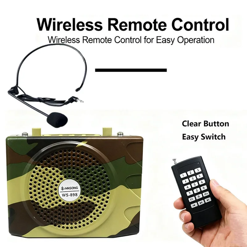 Mini Voice Amplifier,with Bluetooth,FM,for Teachers,Tour Guide,Public Speaking,Fitness Instructors,Personal Mic Speech Amplifier
Mini Voice Amplifier,with Bluetooth,FM,for Teachers,Tour Guide,Public Speaking,Fitness Instructors,Personal Mic Speech Amplifier