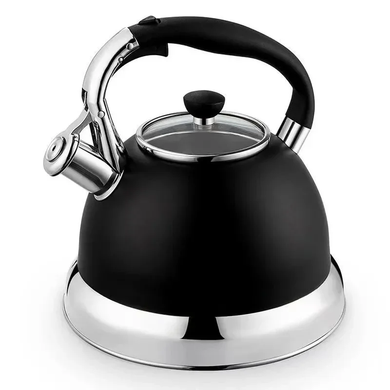 2.5L Whistling Tea Kettle Stainless Steel Handle Teapot For All Stove Tops Gas Stove Bouilloire Induction Cooker Kitchenware New
2.5L Whistling Tea Kettle Stainless Steel Handle Teapot For All Stove Tops Gas Stove Bouilloire Induction Cooker Kitchenware New