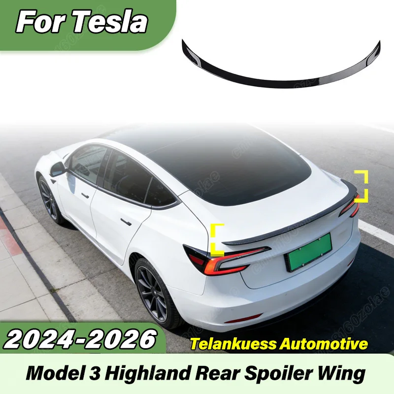 For Tesla Model 3 Highland 2024 2025 2026 Automobile High Performance P-Version Rear Spoiler New Design Encircled Wing Body Kit
For Tesla Model 3 Highland 2024 2025 2026 Automobile High Performance P-Version Rear Spoiler New Design Encircled Wing Body Kit