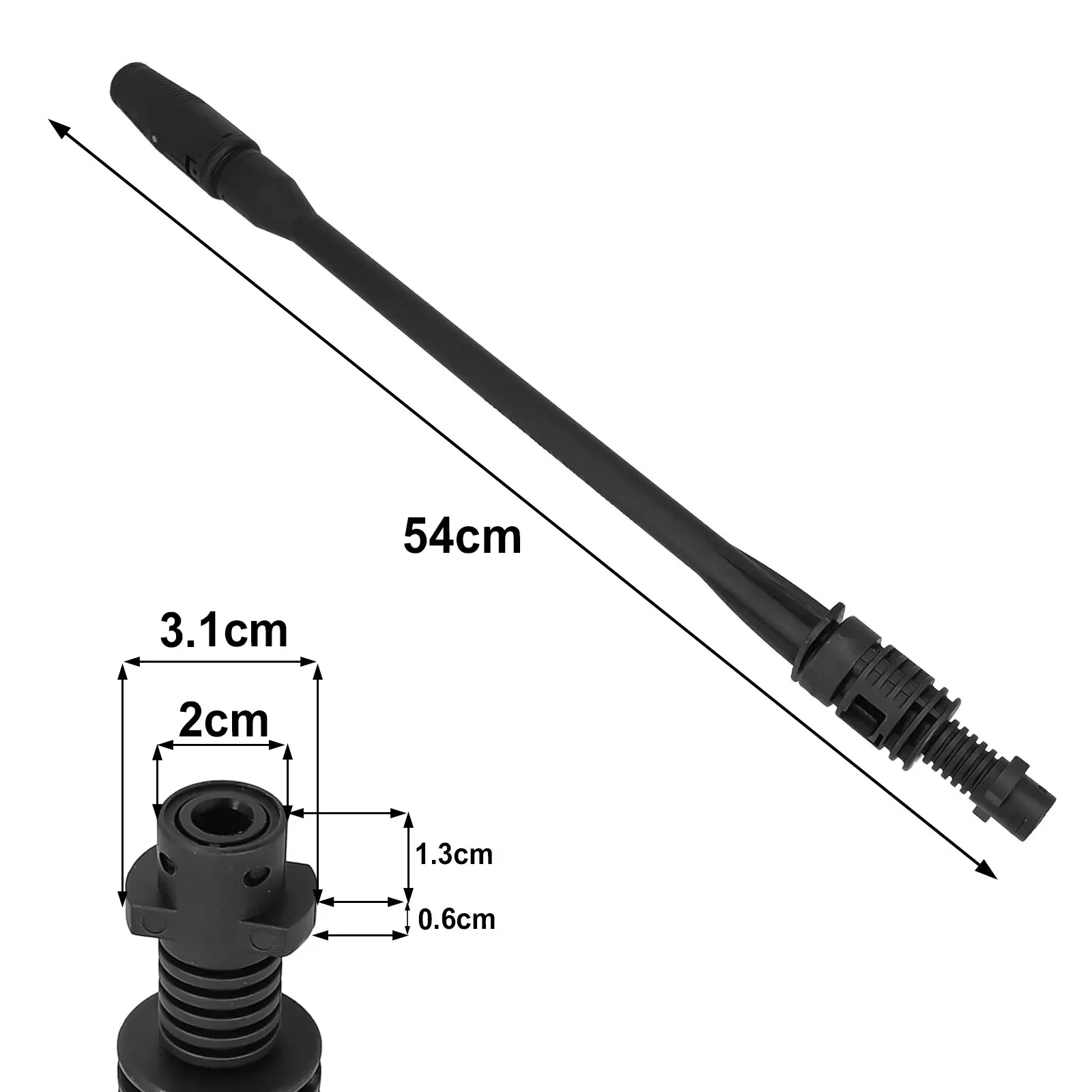 Cleaner Lance Nozzle Black Variable Jet 0 ~ 60 Degrees For Karcher For Various Cleaning Tasks Plastic Pressure Variable
Cleaner Lance Nozzle Black Variable Jet 0 ~ 60 Degrees For Karcher For Various Cleaning Tasks Plastic Pressure Variable