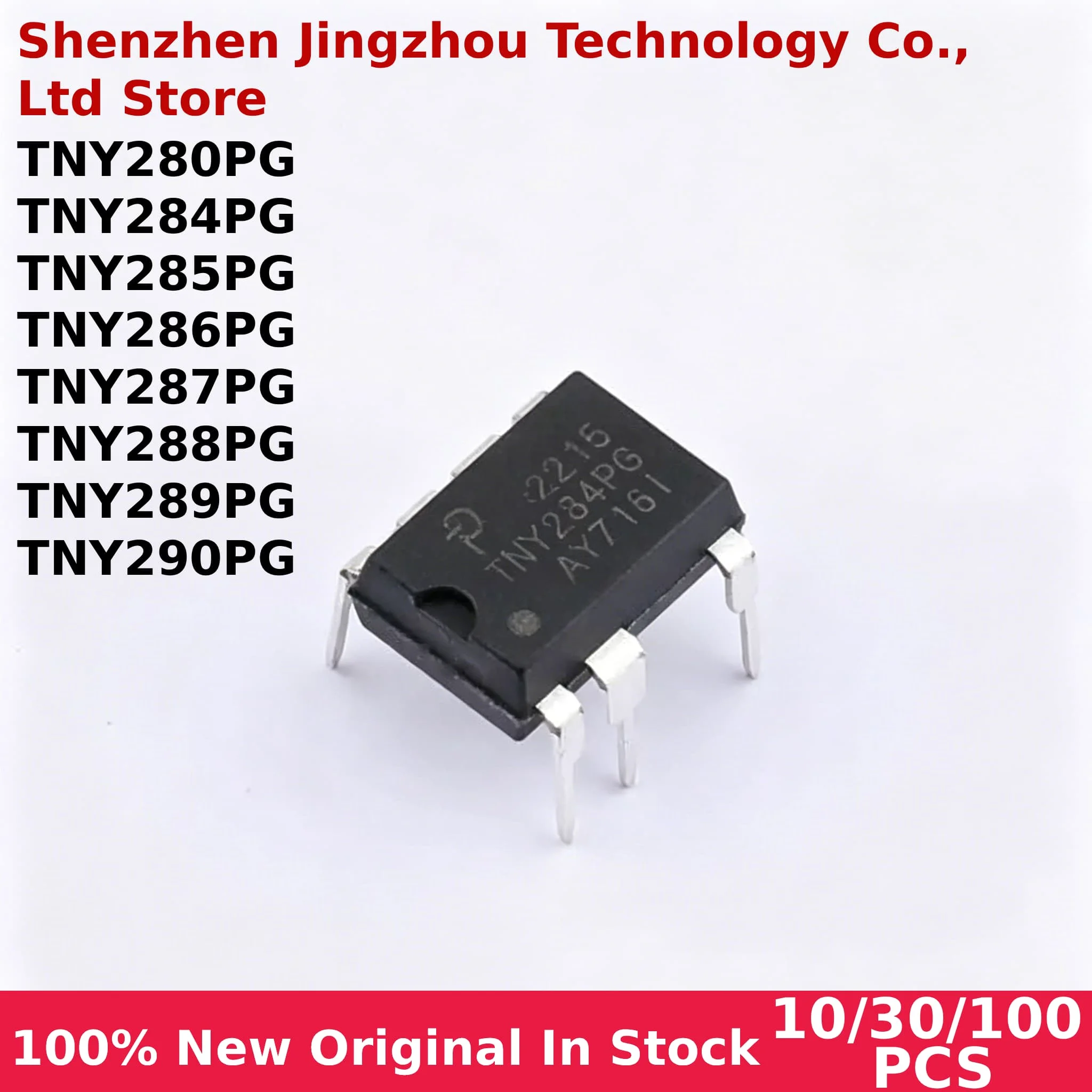 10/30/100PCS 100% New TNY280PG TNY284PG TNY285PG TNY286PG TNY287PG TNY288PG TNY289PG TNY290PG DIP-7 In stock Wholesale
10/30/100PCS 100% New TNY280PG TNY284PG TNY285PG TNY286PG TNY287PG TNY288PG TNY289PG TNY290PG DIP-7 In stock Wholesale