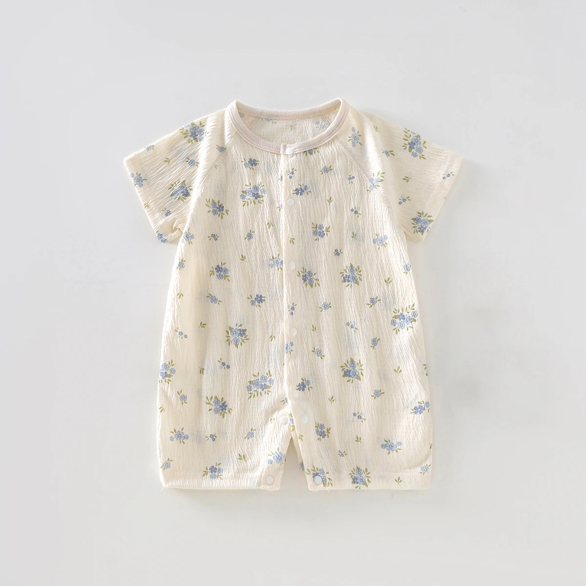 Baby Long Sleeve Sleep Romper Crinkled Soft Cotton Printed Bodysuit Thin Breathable Air Condition Outfit for Newborn
Baby Long Sleeve Sleep Romper Crinkled Soft Cotton Printed Bodysuit Thin Breathable Air Condition Outfit for Newborn