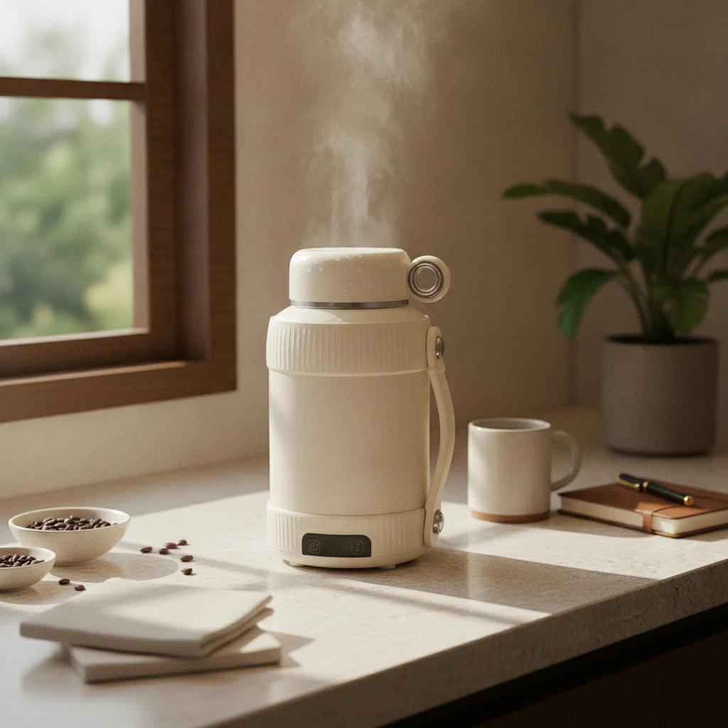 Portable Electric Kettle Cup Leak-Resistant Travel Electric Kettle Small Appliance Ribbed
Portable Electric Kettle Cup Leak-Resistant Travel Electric Kettle Small Appliance Ribbed