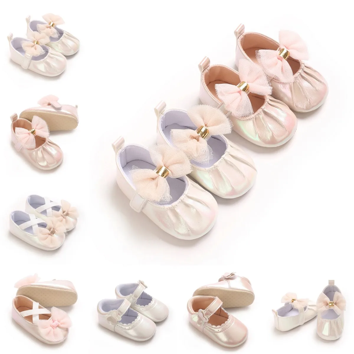 0-1Year Cute Baby Princess Lace Bow Baby's First Pair of Toddler Shoes Baby Shoes Breathable Non-slip Girls Fashion Shoes
0-1Year Cute Baby Princess Lace Bow Baby's First Pair of Toddler Shoes Baby Shoes Breathable Non-slip Girls Fashion Shoes