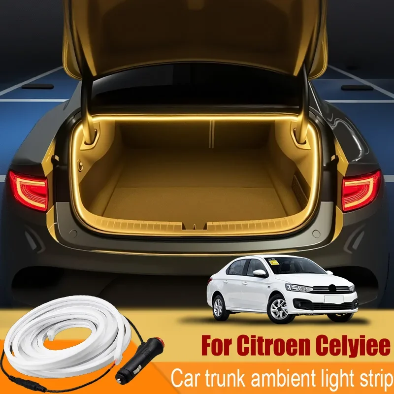 For citroen Celyiee Automobile trunk ambient light automatic sensing car interior lighting with accessories
For citroen Celyiee Automobile trunk ambient light automatic sensing car interior lighting with accessories