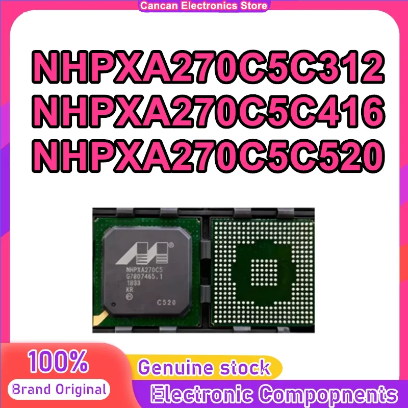 NHPXA270C5C312 NHPXA270C5C416 NHPXA270C5C520 BGA356 IC Chip 100% New Original in stock
NHPXA270C5C312 NHPXA270C5C416 NHPXA270C5C520 BGA356 IC Chip 100% New Original in stock