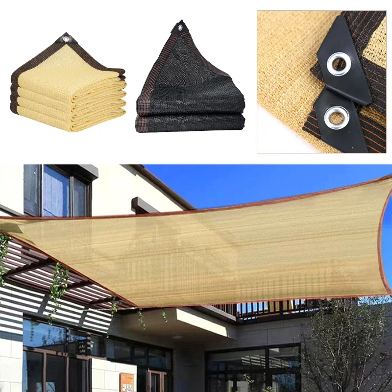 Outdoor Garden Sunshade Net Terrace Sunshade Sail Shading Mesh Cover With Grommets Camping Anti-Pergola Car Canvas Awning
Outdoor Garden Sunshade Net Terrace Sunshade Sail Shading Mesh Cover With Grommets Camping Anti-Pergola Car Canvas Awning