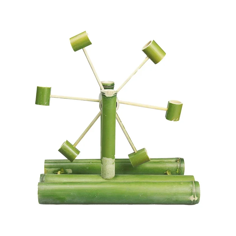 Handmade custom bamboo water wheel model toy
Handmade custom bamboo water wheel model toy